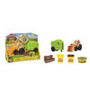 Play-Doh Wheels Tracteur de ferme, jouet pour enfants avec moule de remorque