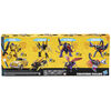 Transformers Toys Buzzworthy Bumblebee Autobot Goldbug, Ransack, Skywasp, and Predacon Scorponok Creatures Collide Multipack - R Exclusive