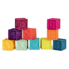 B. toys, One Two Squeeze, Baby Blocks