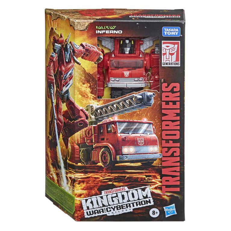 Transformers Generations War for Cybertron: Kingdom Inferno WFC-K19 Voyageur