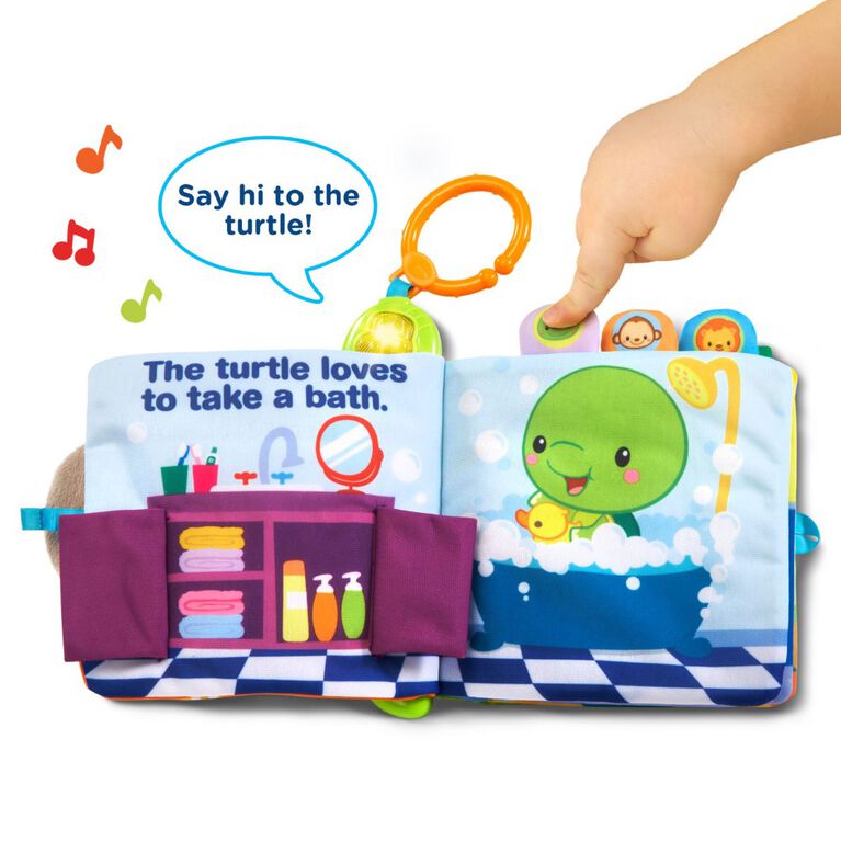 Peek & Play Baby Book - English Edition