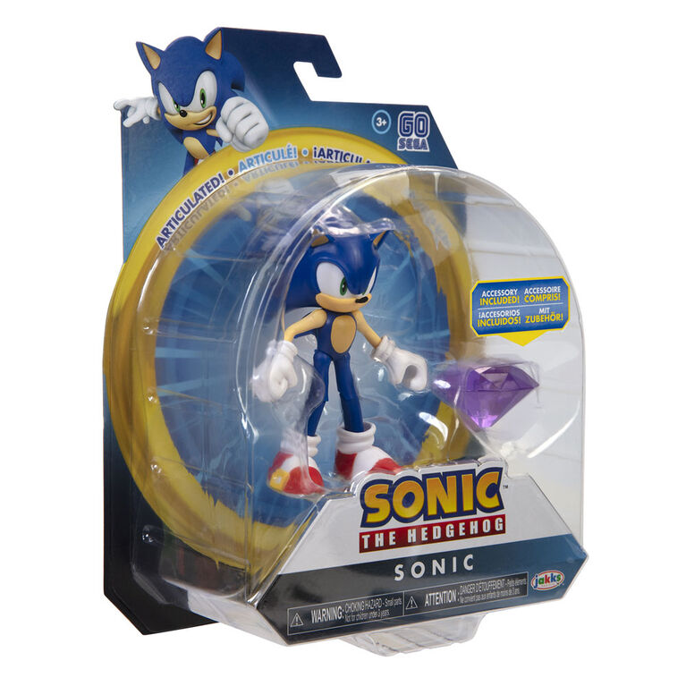 Super Sonic w/ Super Ring 4-inch Figure - JAKKS Pacific, Inc.