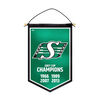 CFL Saskatchewan Roughriders 12 inch by 18 inch Victory Banner