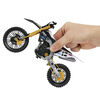 Supercross, authentique réplique de moto en métal moulé à l'échelle 1:10 avec figurine du motocycliste Shane McElrath et socle d'exposition