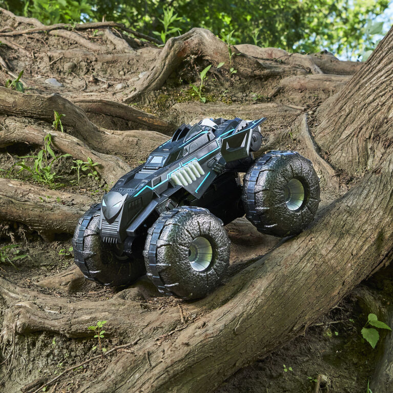 Batman, Véhicule radiocommandé All-Terrain Batmobile, jouets Batman résistants à l'eau