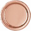 Or Rose Assiettes 7po, 8un