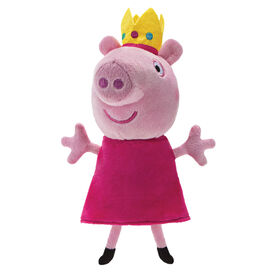 Peppa Pig 6" Plush With Sound - Princess Peppa