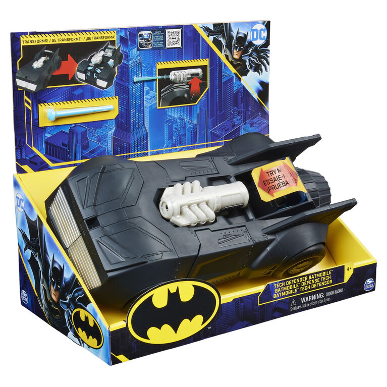 Batman - Figurines 30 cm et la Batmobile Emblématique 