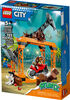 LEGO City Le défi de cascades de l'attaque du requin 60342 Ensemble de construction (122 pièces)