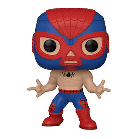 Spider-Man El Aracno Funko Pop! Figurine a t&ecirc;te oscillant - Marvel Lucha Libre Edition