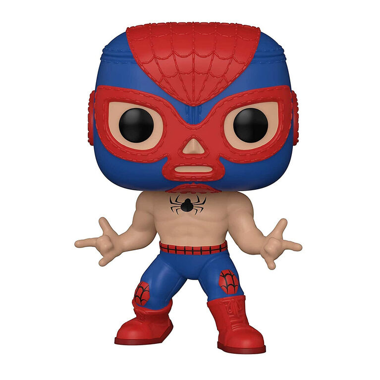 Spider-Man El Aracno Funko Pop! Figurine a tête oscillant - Marvel Lucha Libre Edition