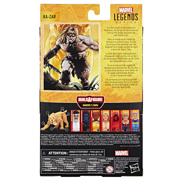 Marvel Legends Series Ka-Zar Comics Action Figure