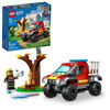 LEGO City 4x4 Fire Truck Rescue 60393 Building Toy Set (97 Pieces)