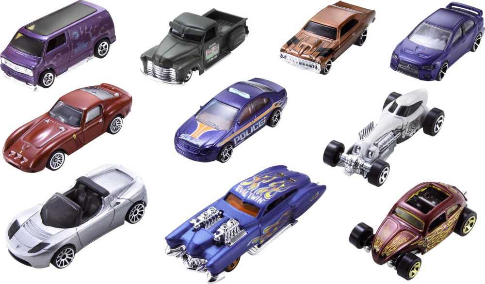 Hot Wheels 10 Car Pack Styles vary R Exclusive Toys R Us