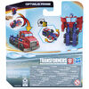 Transformers Earthspark, figurine Optimus Prime Flip Changer 1 étape de 10 cm