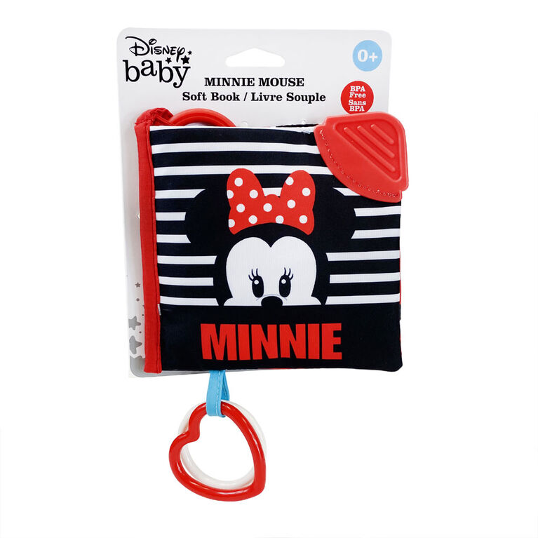 Disney Minnie Mouse Soft Book (B/W)