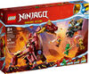 LEGO NINJAGO Heatwave Transforming Lava Dragon 71793 Building Toy Set (479 Pieces)