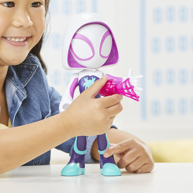 Marvel Spidey and His Amazing Friends Supersized Ghost-Spider Action Figure