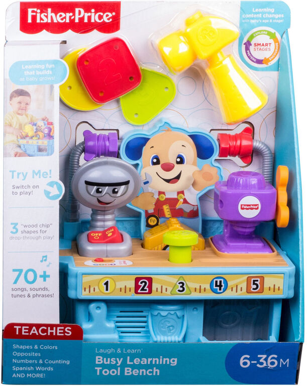 Fisher Price Laugh Learn Busy Learning Tool Bench Babies R Us