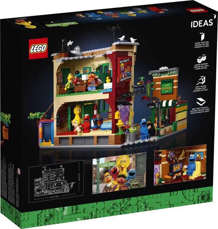 LEGO Ideas 123 Sesame Street 21324 (1367 pieces)
