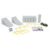 Tech Deck, Build-A-Park World Tour, Flamengo Park (Brazil), Ramp Set with Signature Fingerboard - English Edition
