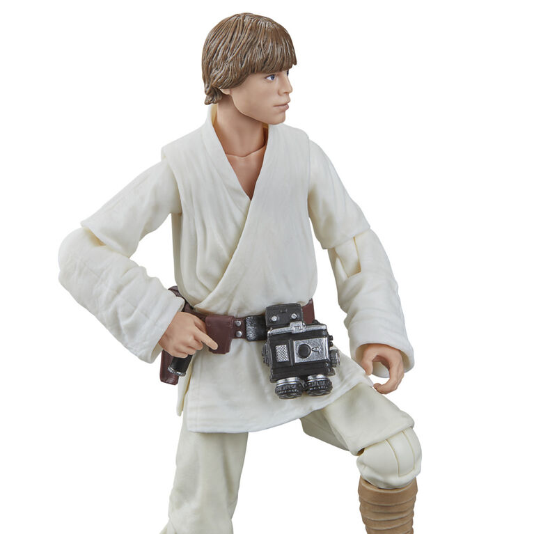 Star Wars The Black Series, figurine de collection Luke Skywalker de 15 cm, Star Wars : Un nouvel espoir