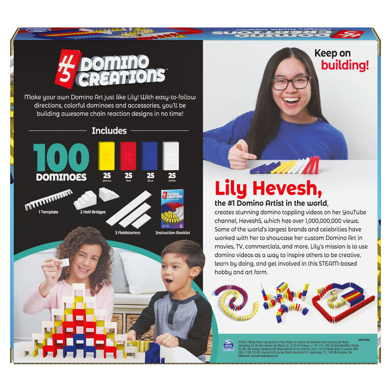 Lily Hevesh, Domino Creations, Coffret de dominos - Édition anglaise