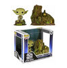 Figurine en Vinyle Dagobah Yoda with Hut par Funko POP! Star Wars