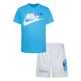 Nike Amplify Shorts Set - Birch Heather - Size 4
