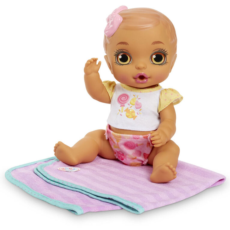 Baby Born Surprise Bathtub Surprise Purple Swaddle Kitty Ears Toys R