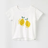 little styler graphic tee, 12-18m - cream print