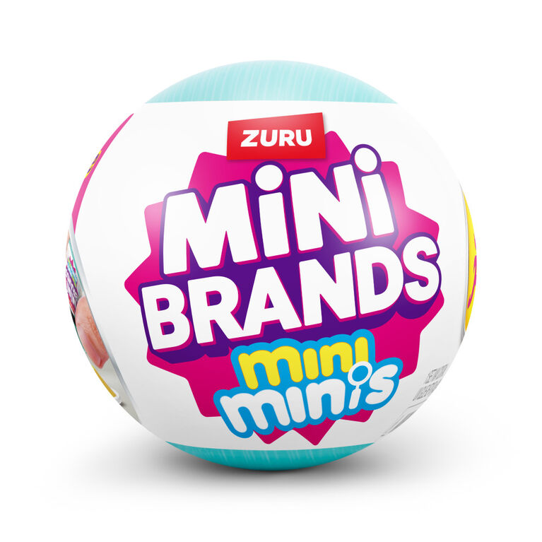 Mini Brands Fill the Fridge Mini Minis Série 1 Capsule de ZURU