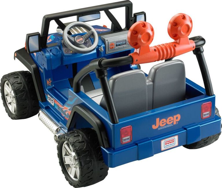 Fisher-Price - Power Wheels - Jeep Wrangler - Hot Wheels