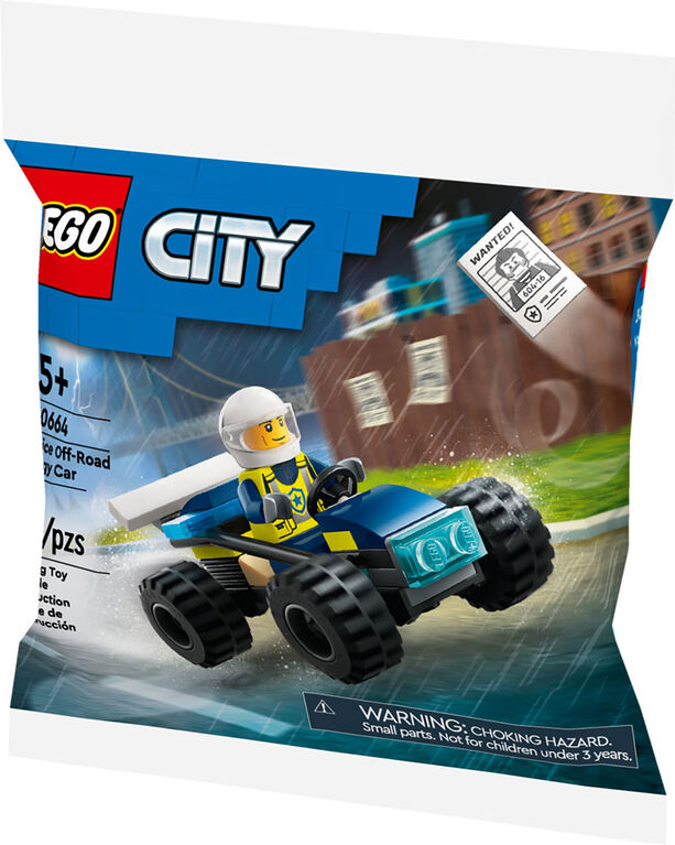 LEGO City Voiture de police Buggy tout-terrain 30664