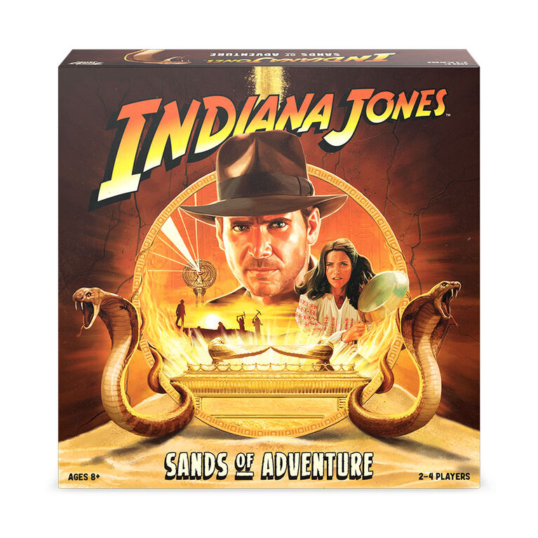 Funko Games Indiana Jones Sands Of Adventure jeu de plateau - Édition anglaise