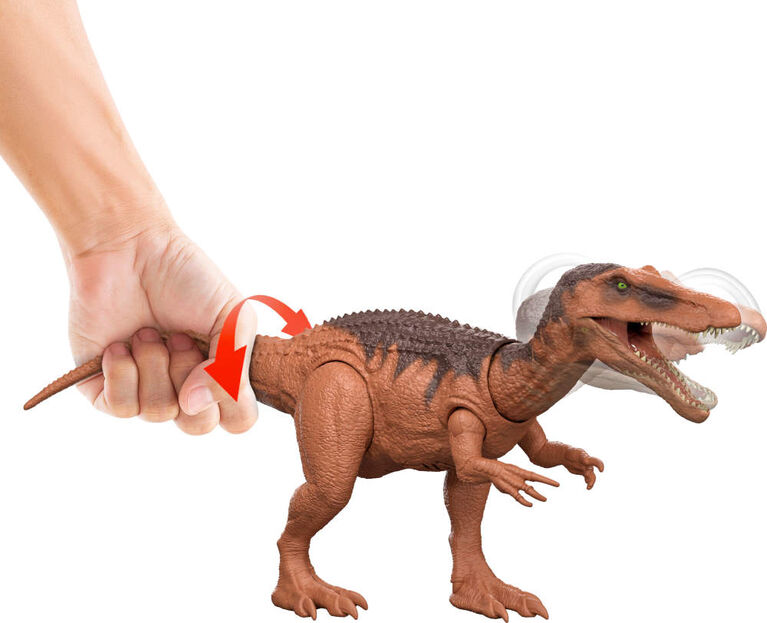 Jurassic World-Baryonyx-Figurine articulée avec attaque et son