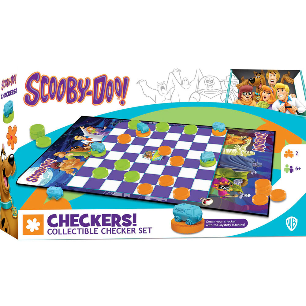 Masterpieces Puzzle Company Scooby-Doo! Checkers Board Game - English Edition
