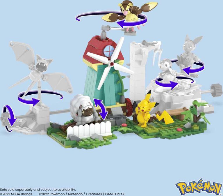 Mega Pokemon Countryside Windmill
