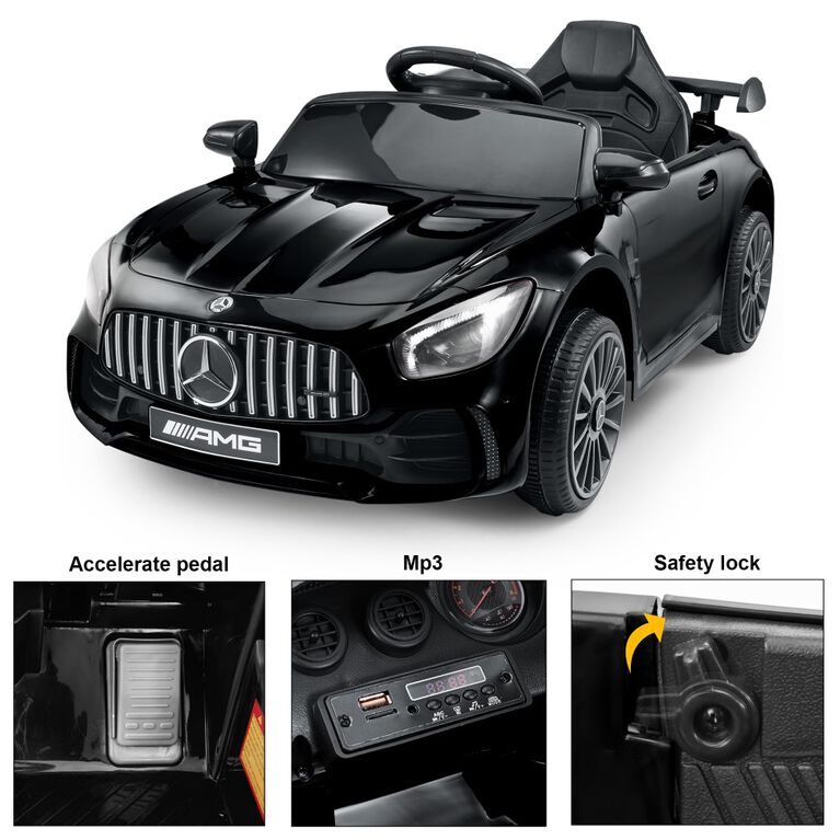 Voltz Toys Mercedes-Benz AMG GT R with Remote, Black