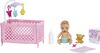 ​Barbie Skipper Babysitters Playset with Skipper Doll, Baby Doll with Sleepy Eyes, Crib and Accessories