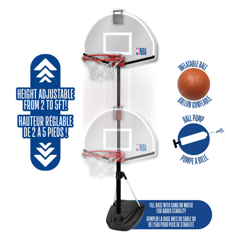 NBA Jr Pro-Style Basketball System - R Exclusive