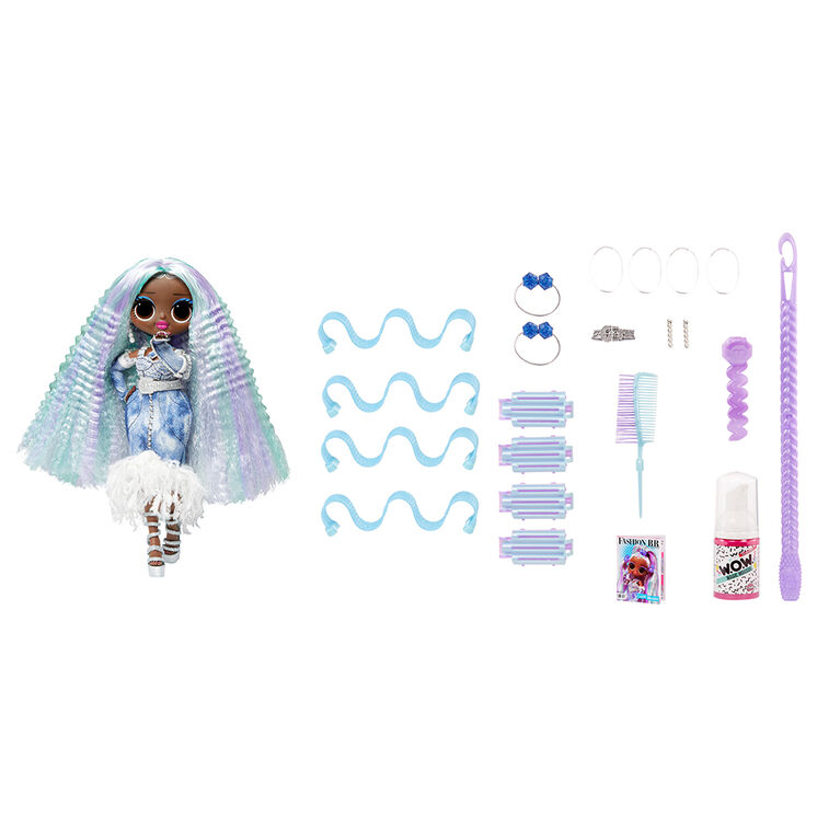 LOL Surprise OMG Fashion Show Hair Edition Lady Braids Fashion Doll
