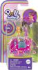 Polly Pocket Micro Doll with Cat-Themed Die-cast Car and Mini Pet, Travel Toys