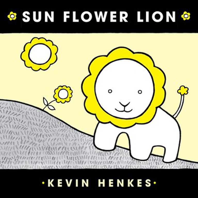 Sun Flower Lion Board Book - English Edition