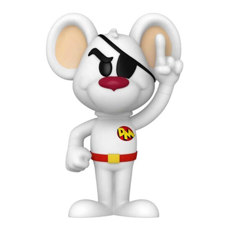 Figurine en Vinyle Danger Mouse with Evil Chasepar Funko SODA!