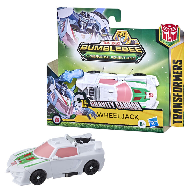 Transformers Toys Cyberverse Action Attackers 1-Step Changer Wheeljack Action Figure
