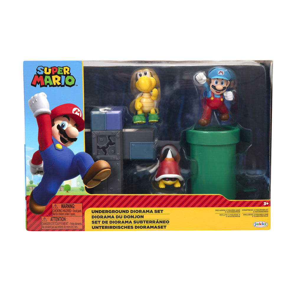 M2-Nintendo 2.5" Mario Underground Diorama Set