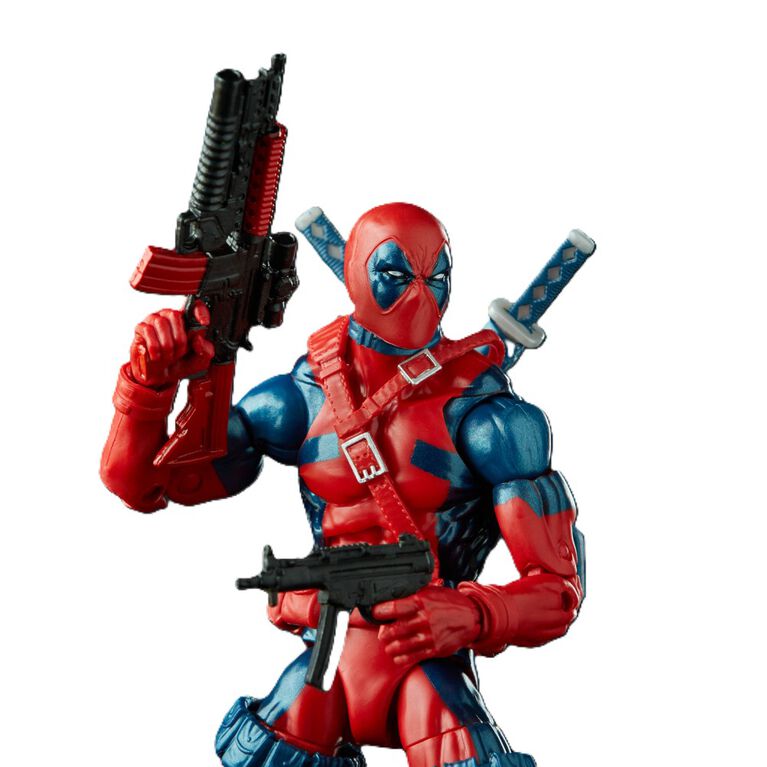 Marvel Legends Series Deadpool, Marvel Comics Uncanny X-Men Retro Collectible 6 Inch Action Figure - English Edition