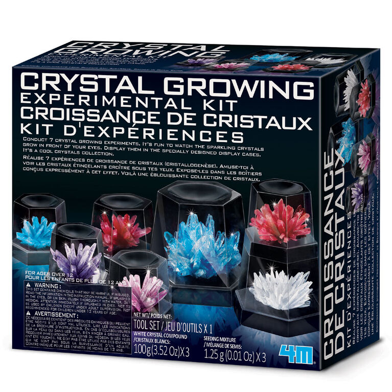 4M Crystal Growing Experimental Kit - Édition anglaise