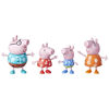 Peppa Pig, La Famille Pig en vacances, 4 figurines Peppa Pig sur le thème des vacances, jouets préscolaires